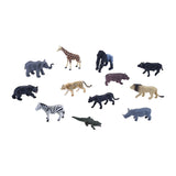 Mojo Wildlife Mini Wild Animals Play Set, 12dlg. - 380057