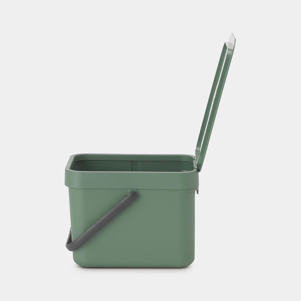 Brabantia sort go waste bin 6l green