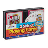 Grafix 2 baralhos de cartas e 4 dados