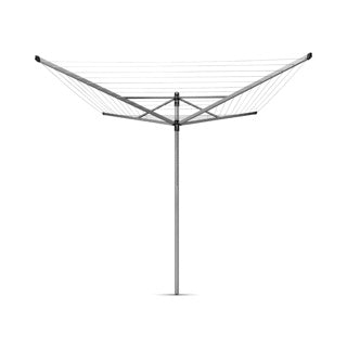 Brabantia Lift-O-Matic 60m + ground anchor + cover metallic gray