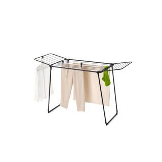 Brabantia hangon droogrek too 18 meter matt zwart