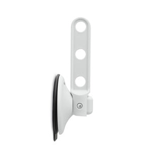 Brabantia plegable gancho de ropa con taza de succión gris