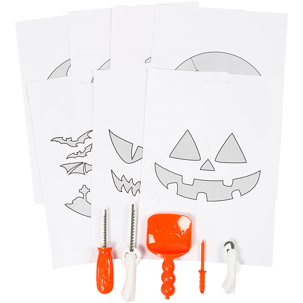 Creativ company pompoen snijden set, 1 set