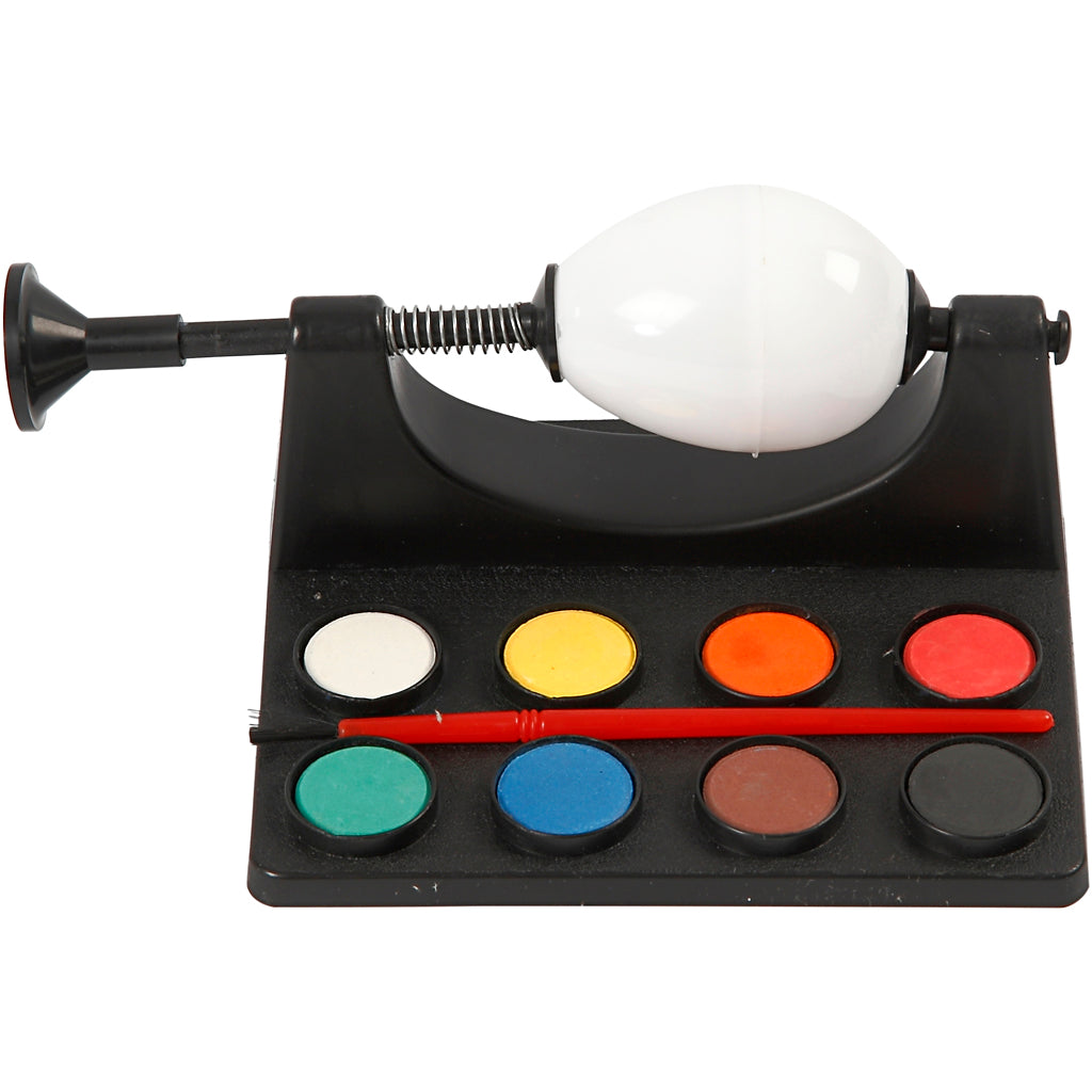 Creativ company painting eggs, l: 16.5 cm, black, 1 set