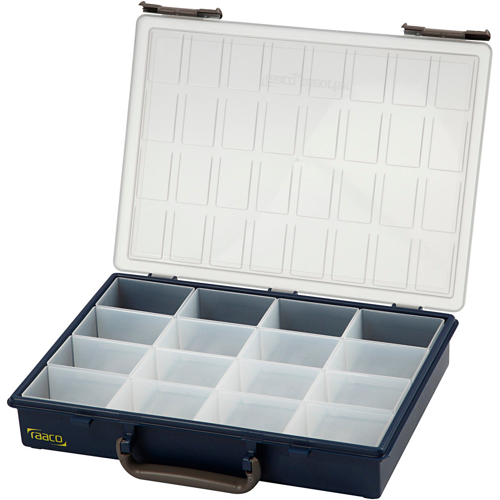 Raaco opslag box, h: 5,7 cm, afm 33,8x26,1 cm, 1 stuk