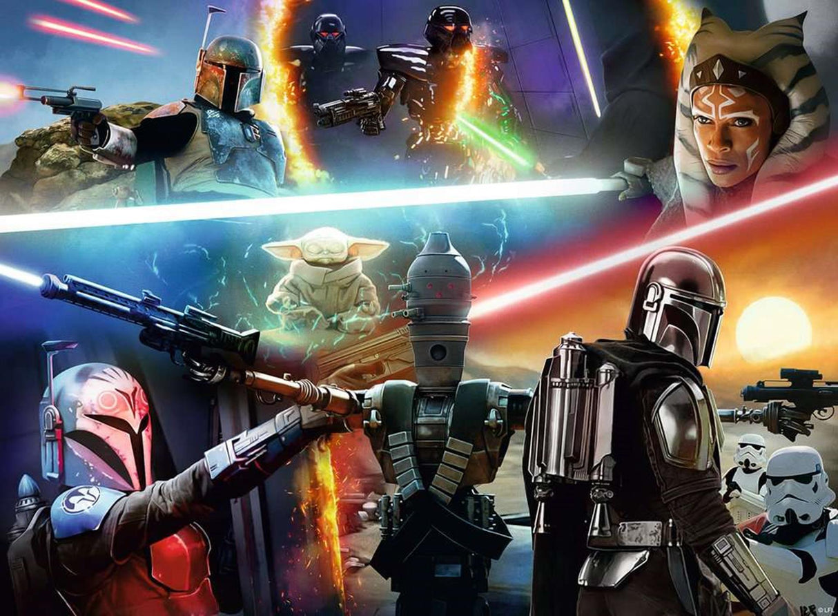 Ravensburger Jigsaw Puzzle xxl Der Mandalorianer: Crossfire, 300st.