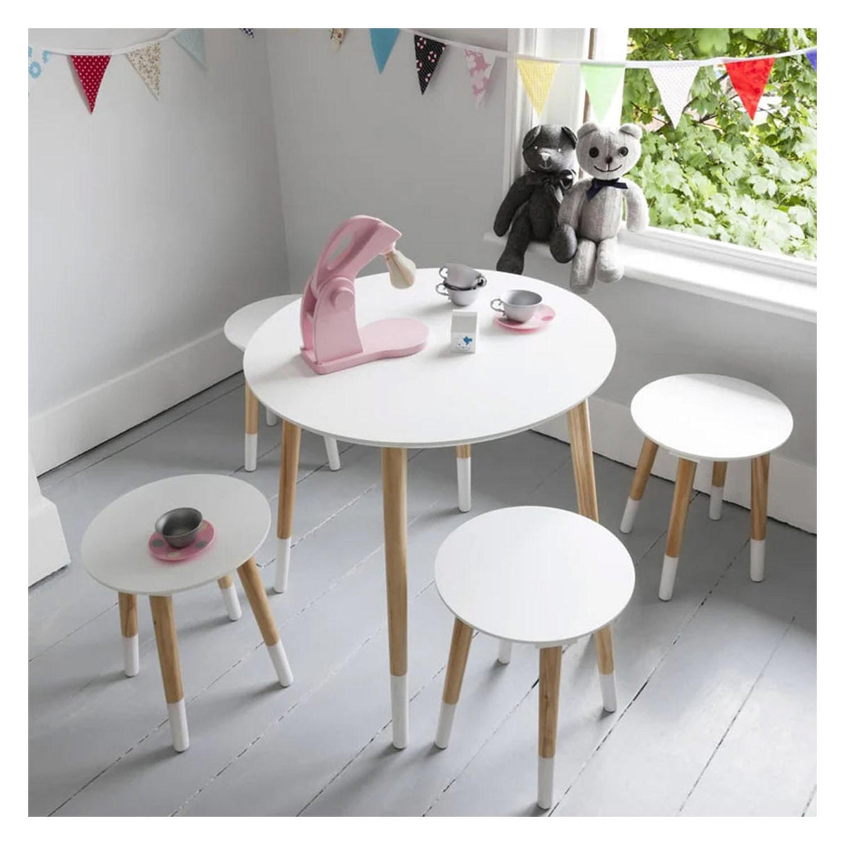 Mesa para niños de madera