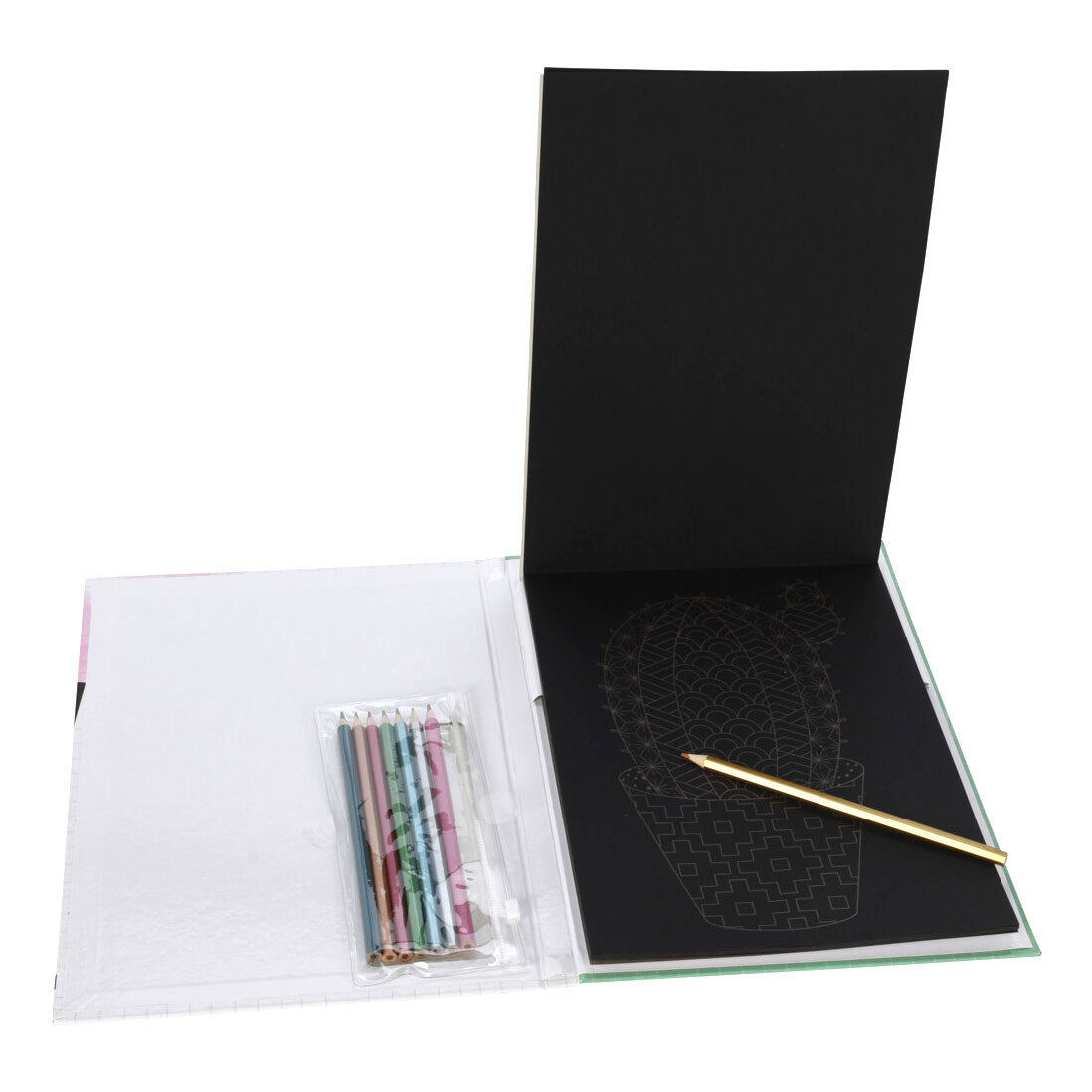 Koopman coloring book with 8 pencils