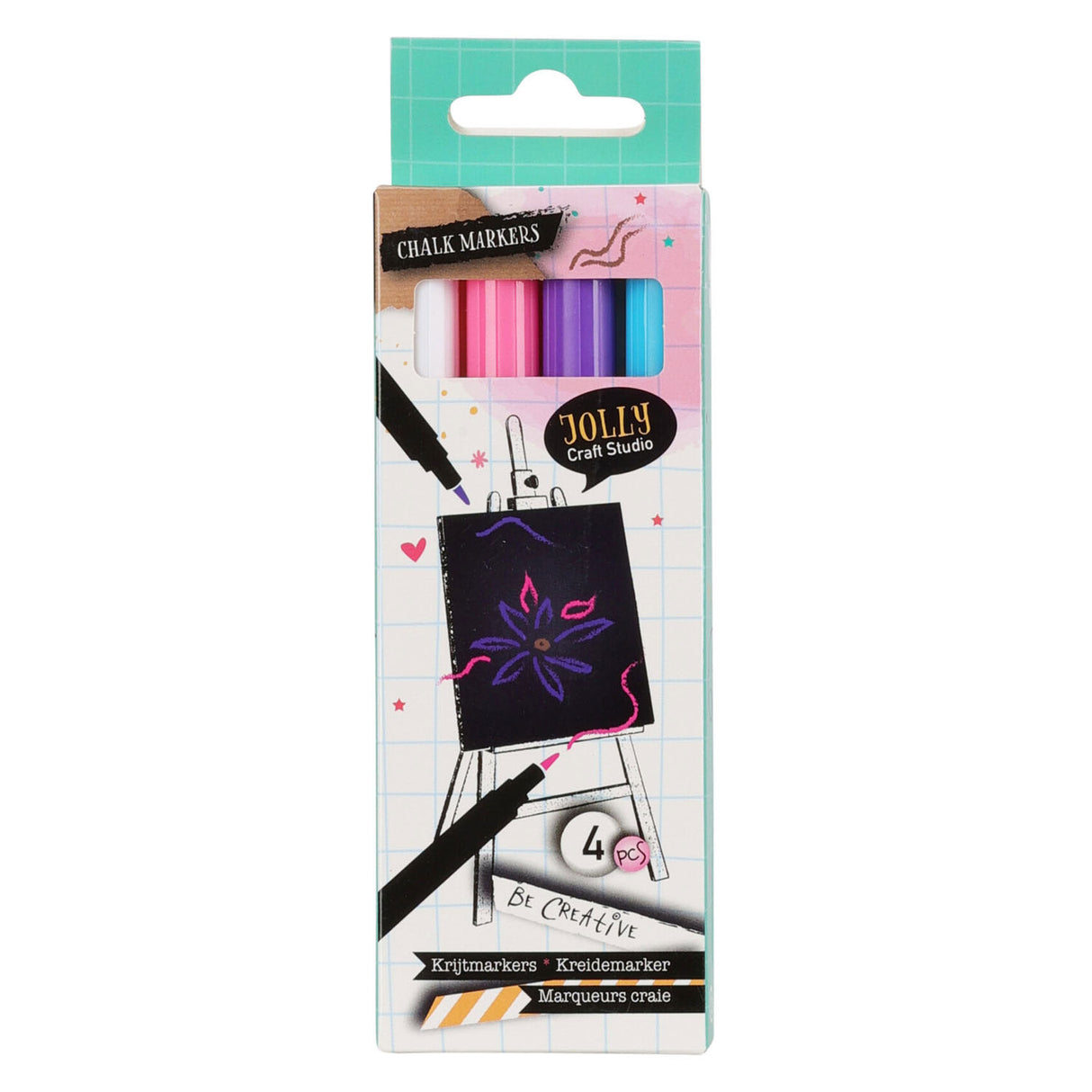 Chalk Markers, 4: a.