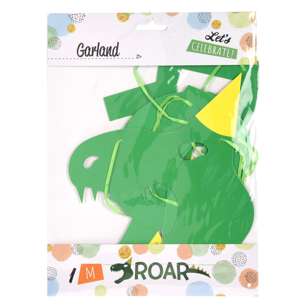 Vlajková linka Dino Roar, 1mtr.
