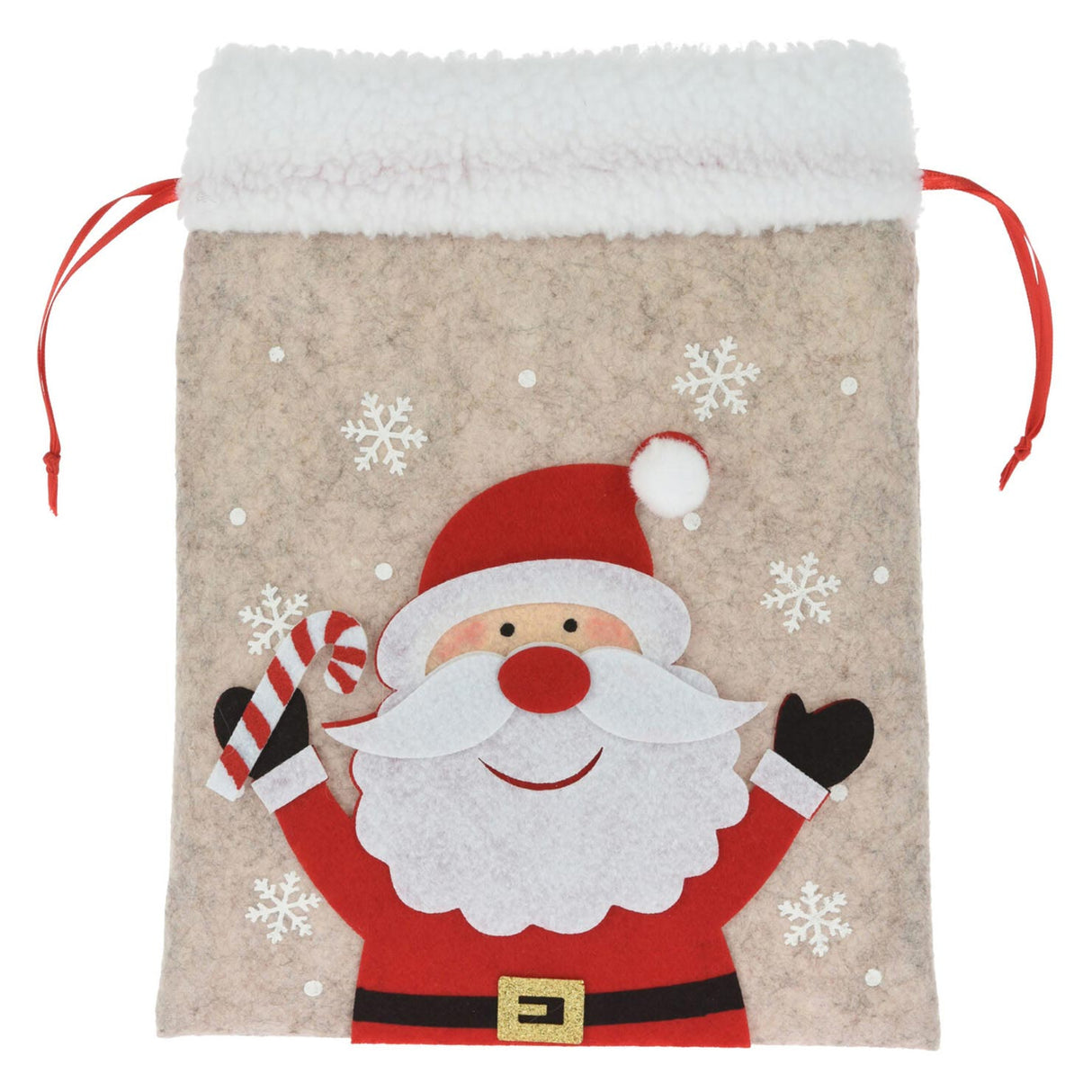 Felt Christmas character pouch