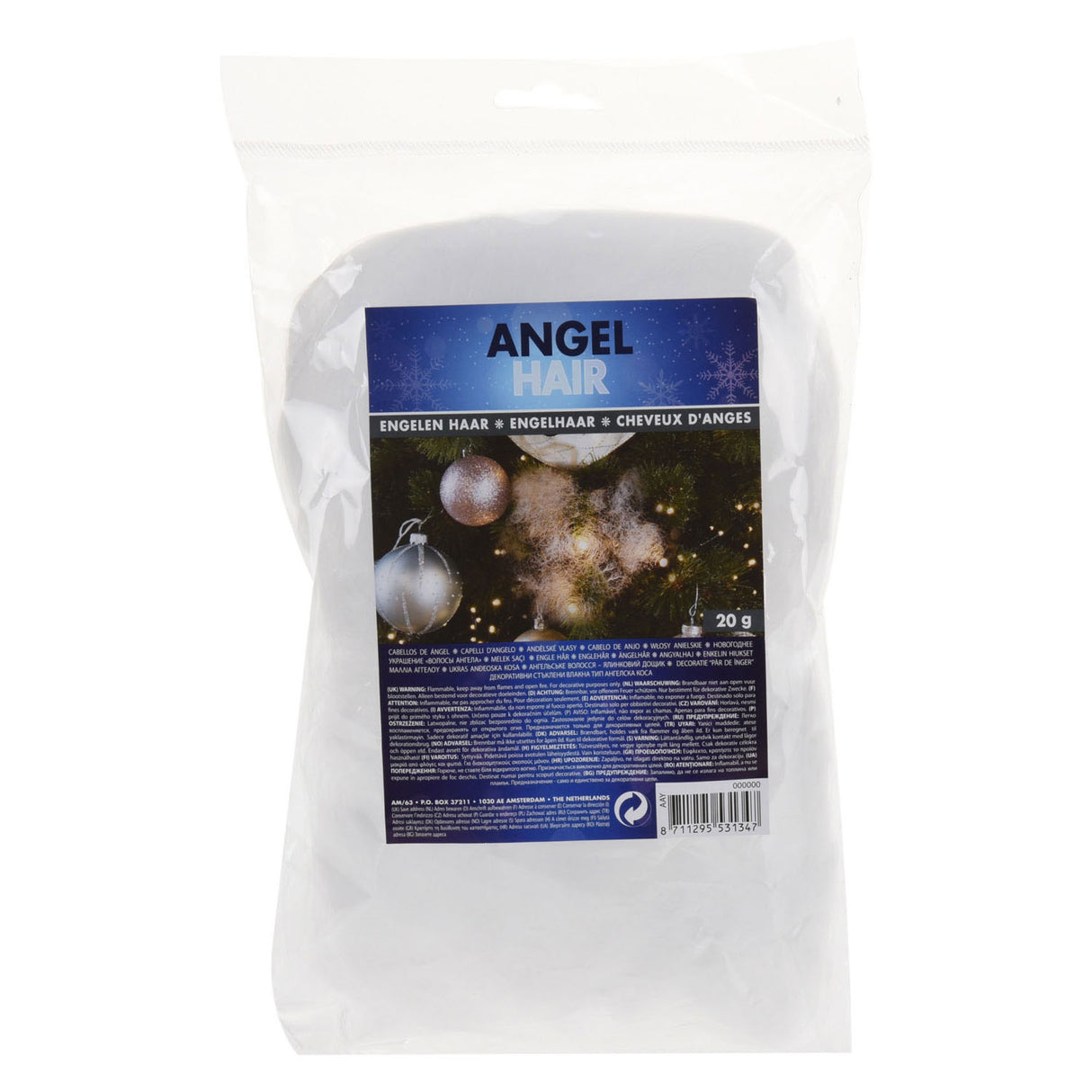 Angel hair, 20 grams
