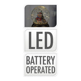 Shaking head Christmas with LED XL
