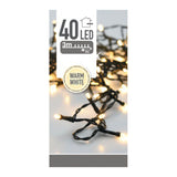 Éclairage LED extérieur 40 LED - blanc chaud, 300 cm