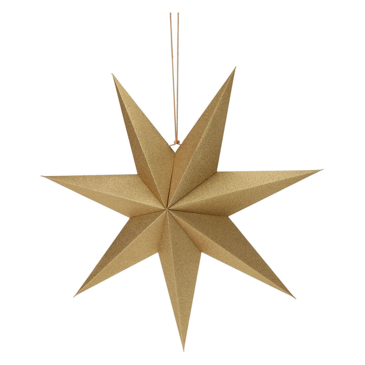Oro di carta a stella, 60 cm