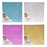 Canvas Glitter 15x15cm, sada 12