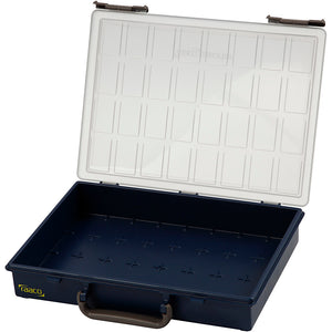 Raaco storage box, without loose insert boxes, h: 8 cm, dimensions 33.8x26.1 cm, 1 piece