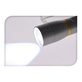 Skal ficklampa aluminium