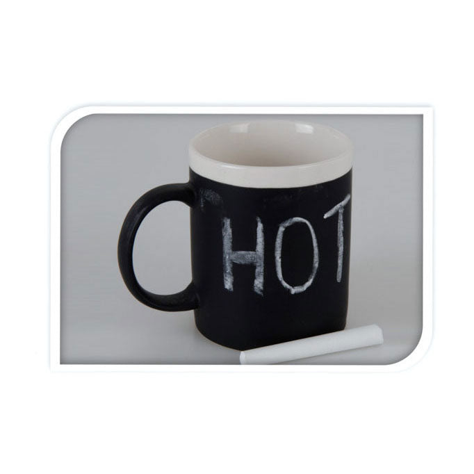Mug chalkboard and 2 chalks