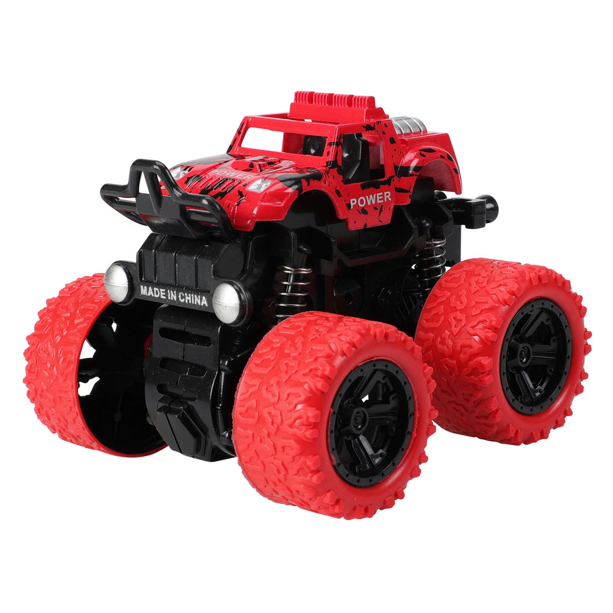 Frictie monstertruck print, 9cm