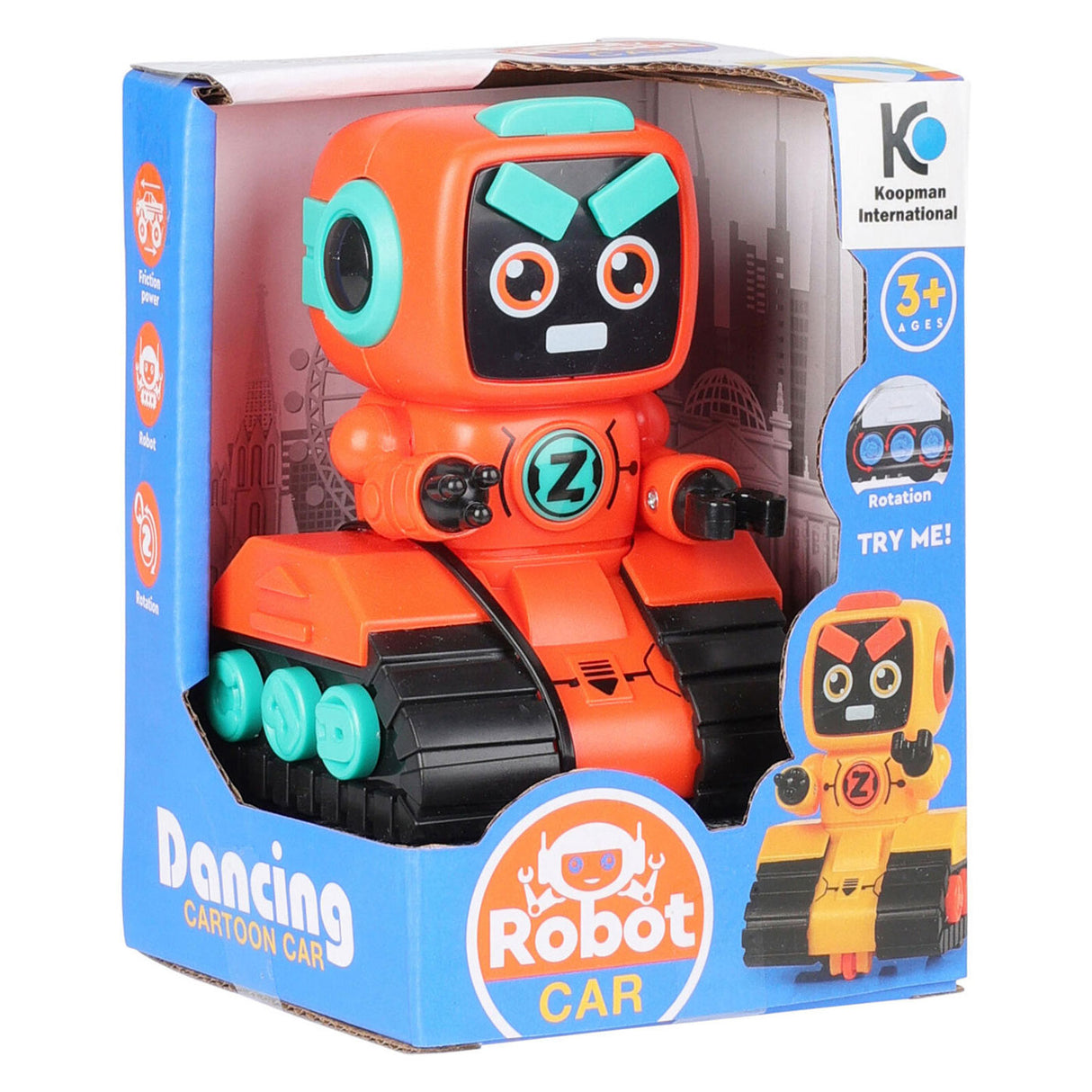 Reibung Roboter Autosfaarf, 12 cm
