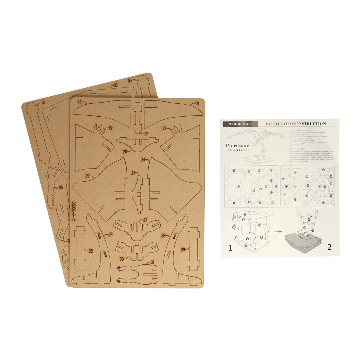 Hëlze 3d Puzzle Dinosaurus