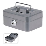 Caixa de dinheiro de metal com slot