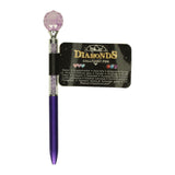 Ballpoint pen with diamonds