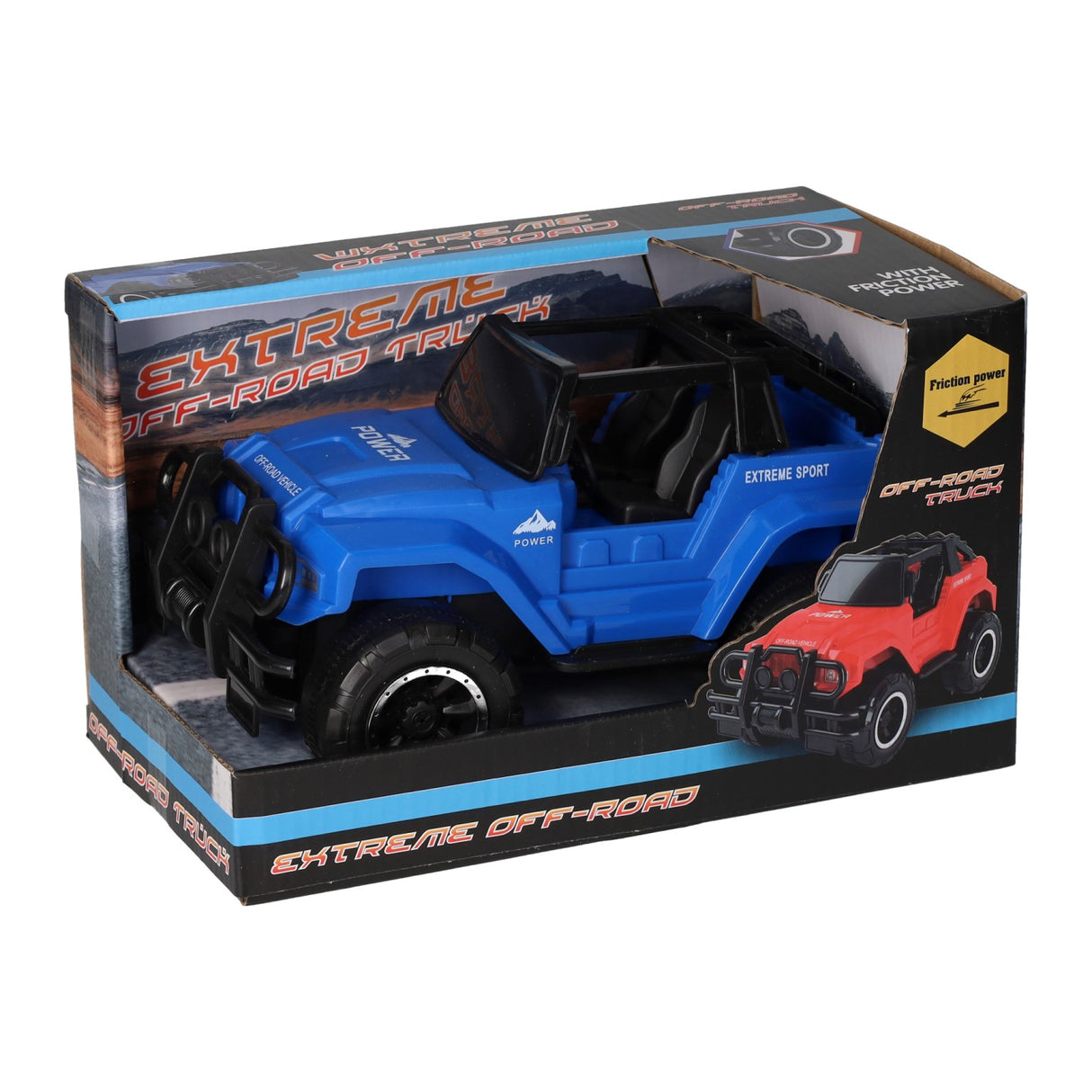 Friction Jeep 4x4 Off the Road, 21cm