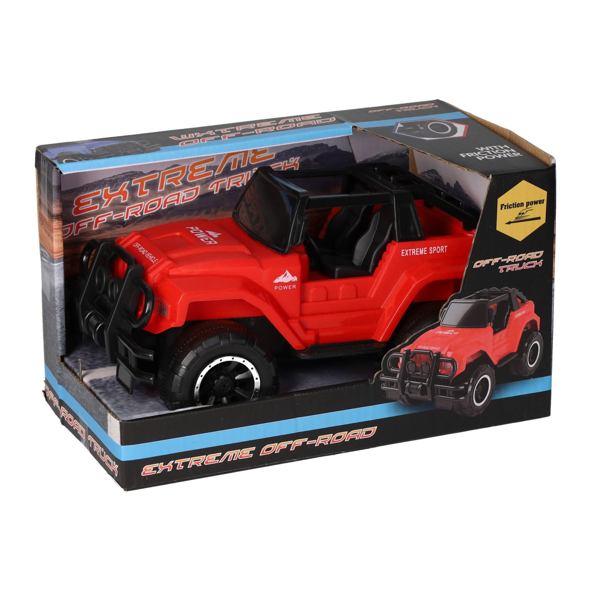 Friction Jeep 4x4 Off the Road, 21cm