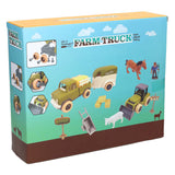 Jeu de ferme avec tracteur