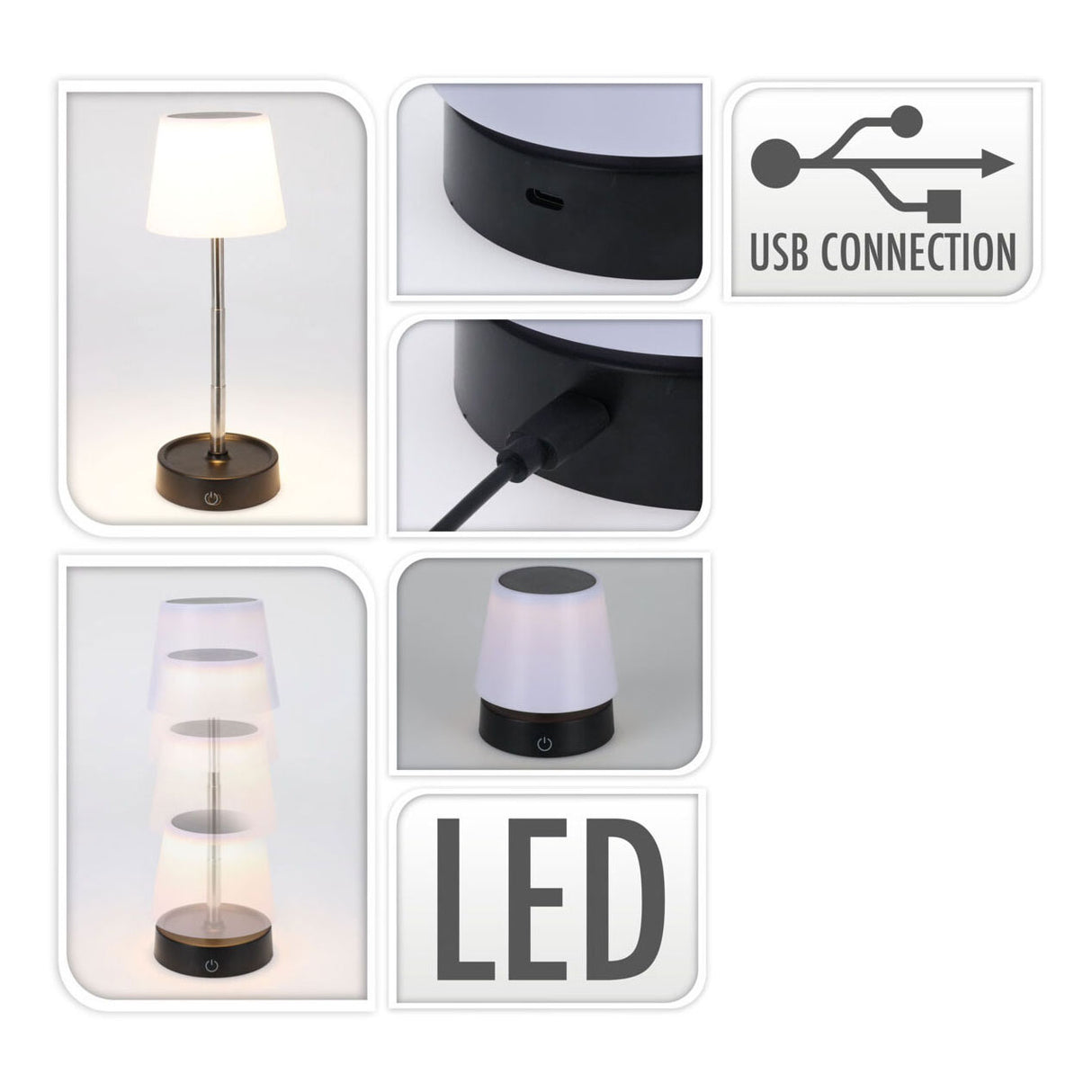 Table lamp bohuizable
