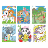 Painting by numbers theme, 8 parts.