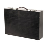 Målare och ritning i resväskan