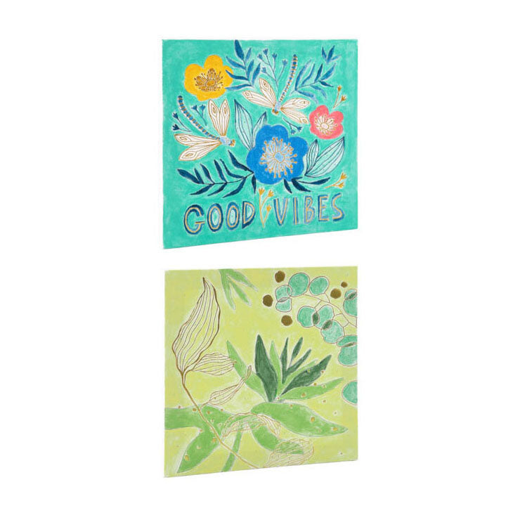 Molerei Set mat Canvas, 25x25cm