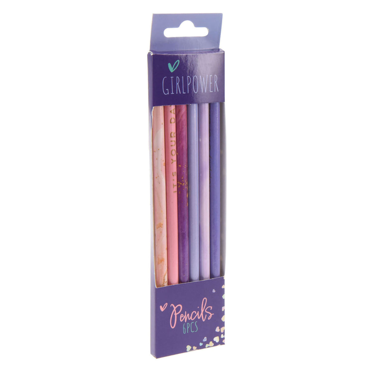 Pastel Grey School Pencils, 6.