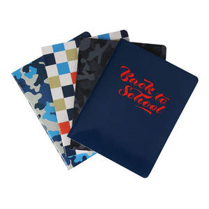 Cahiers d'école imprimés, 4 pcs.