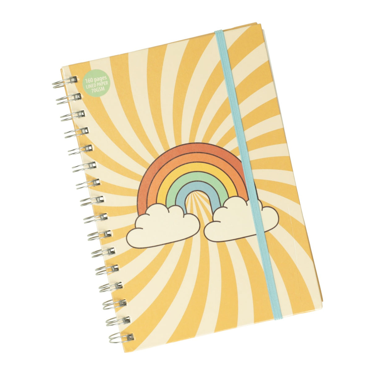 Notebook A5 with elastic