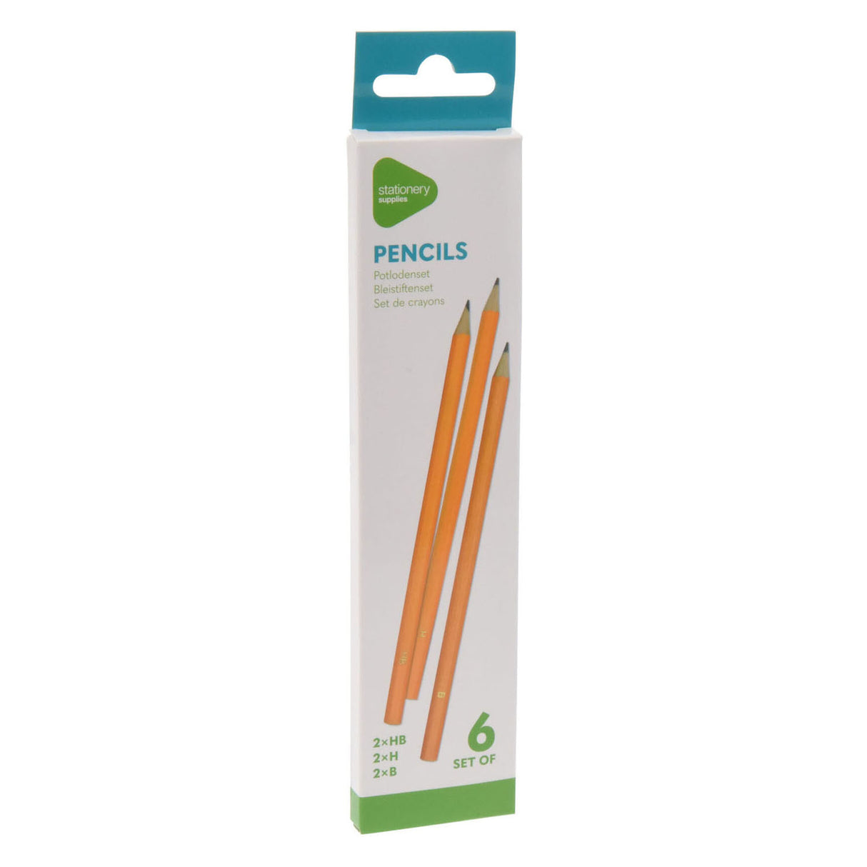 HB -Stifte, 6 -Set von 6