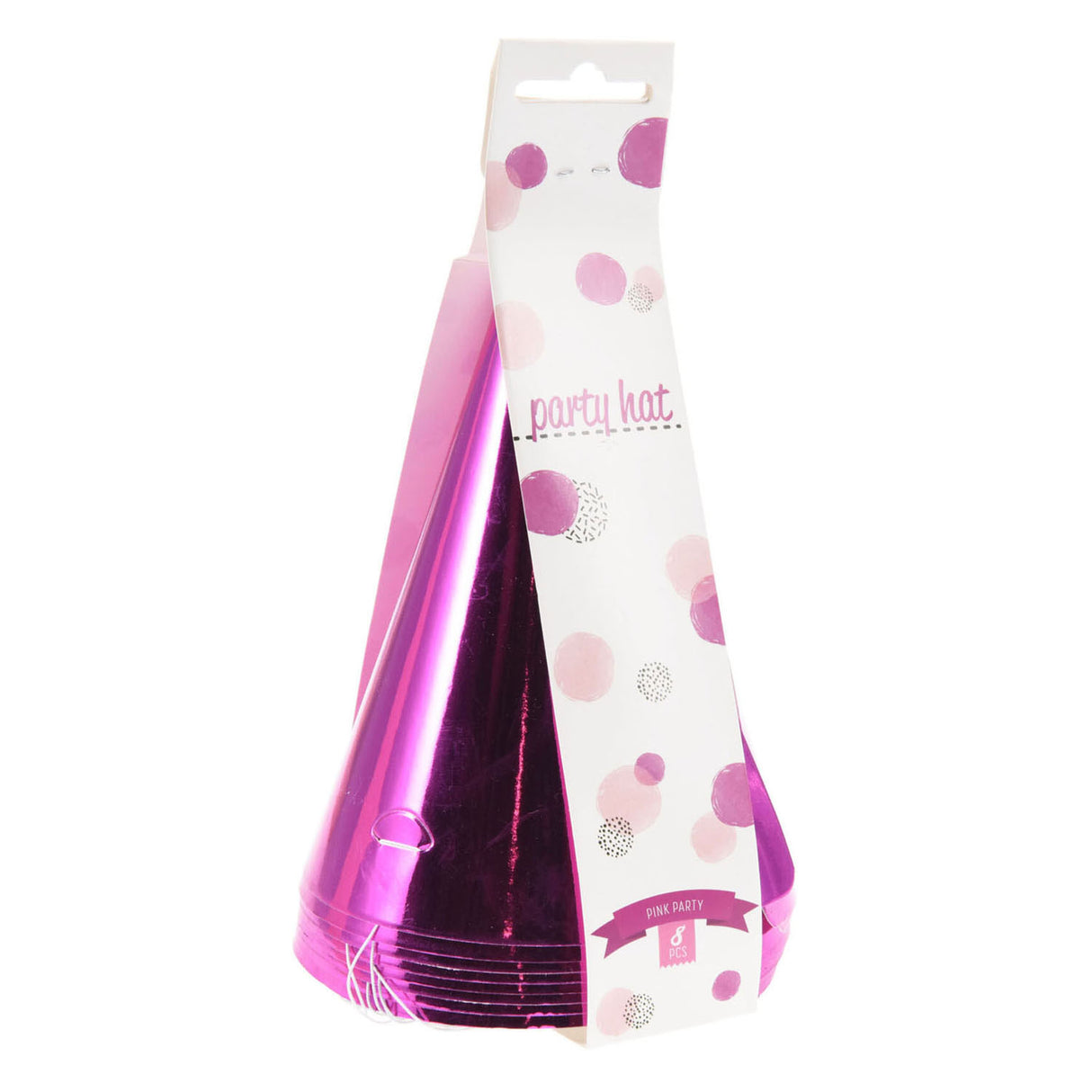 Hat Paper Pink, 8st.