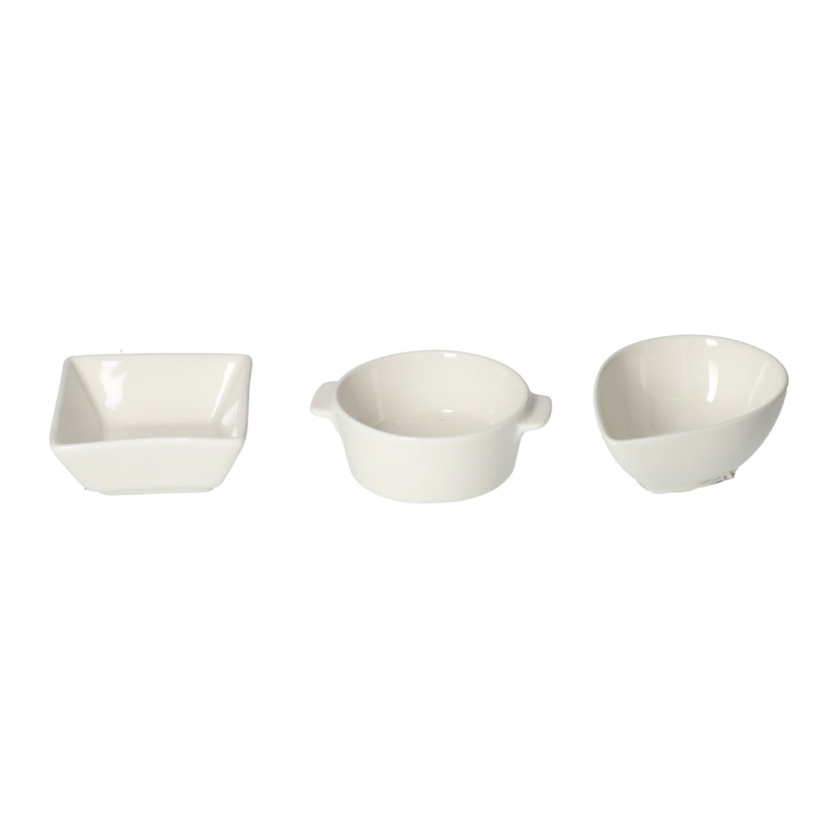 En porcelaine à l'échelle de la collation