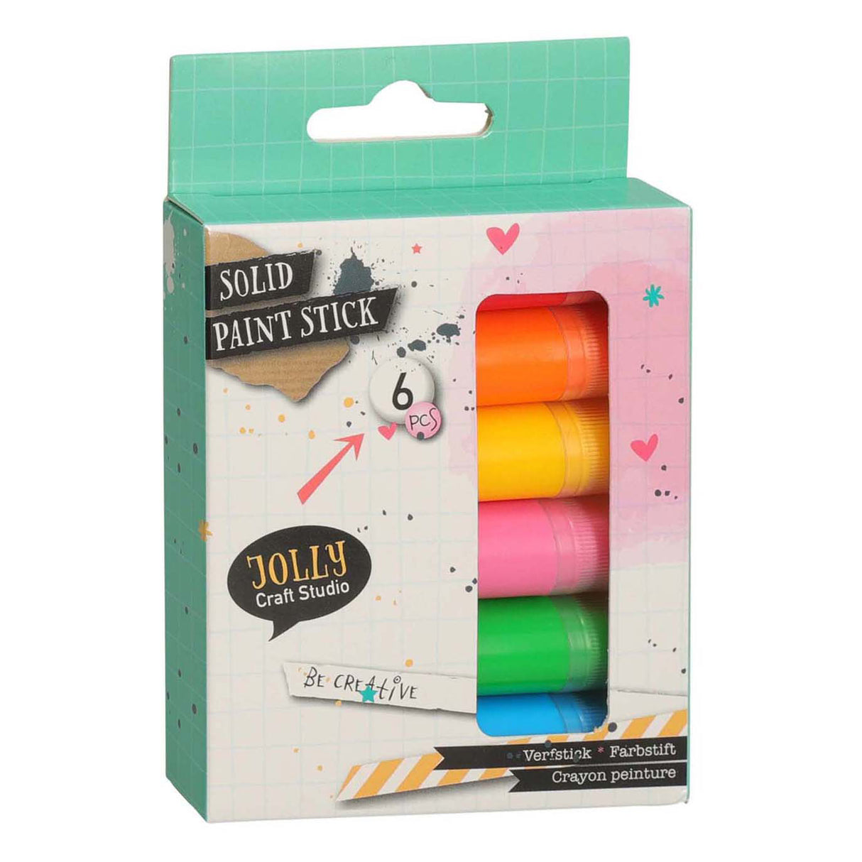Set of paint sticks - 6 pcs.