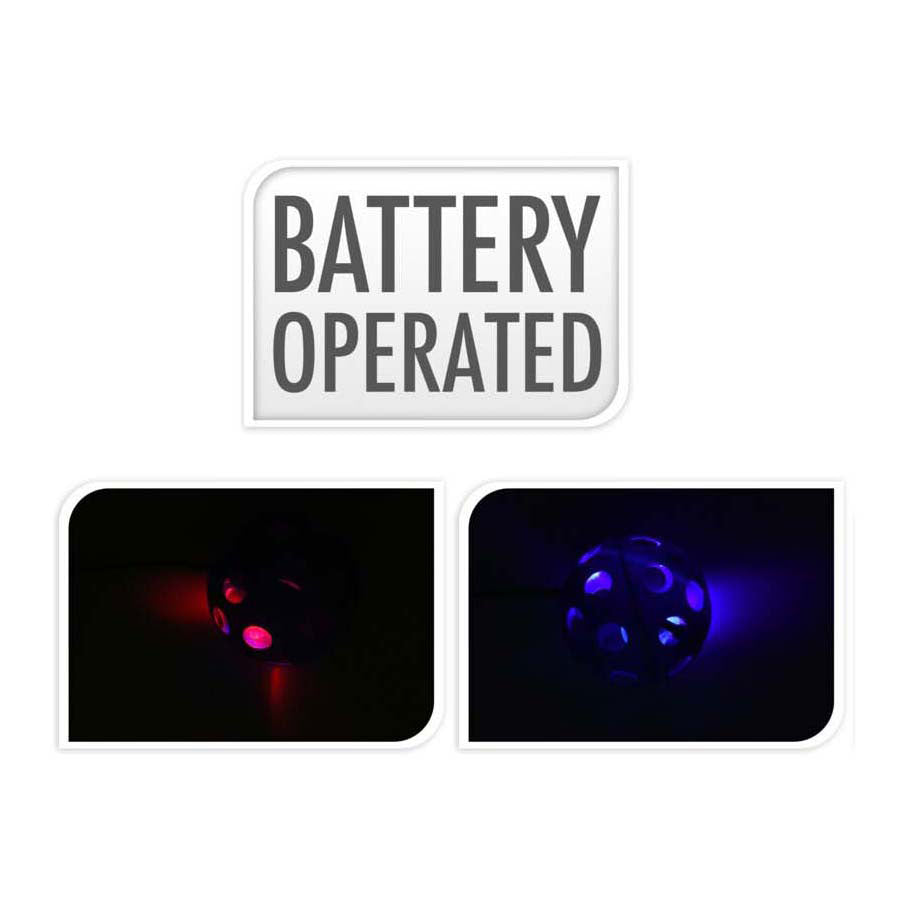 Single spring ball with light, 70 cm