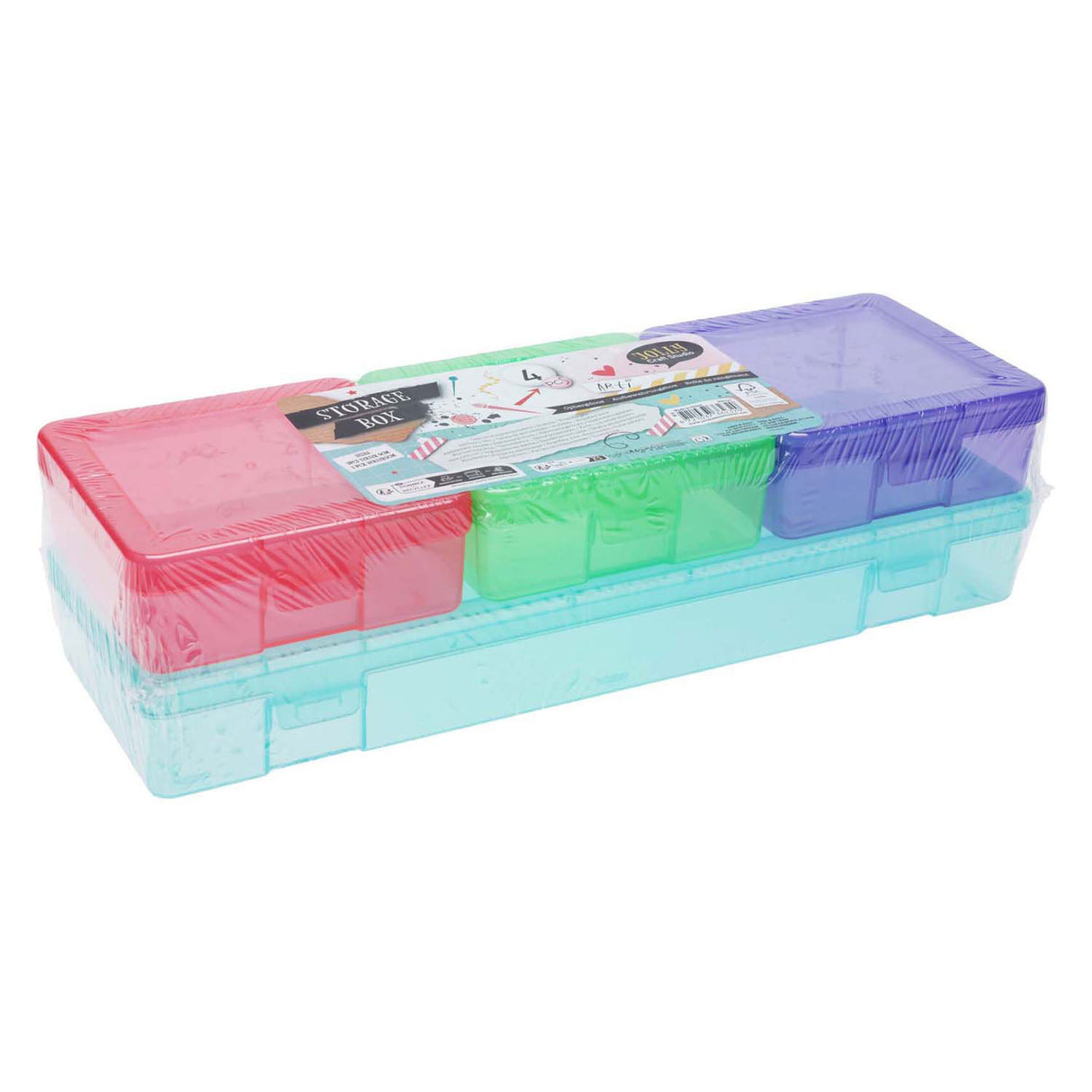Set of storage boxes, 4 pieces.