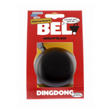 Bike Bell Ding-dong stål 80 mm svart