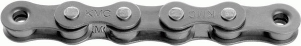 KMC Z1 Široký řetězec kol EPT 1 2 x 1 8 9,2 mm 128 Levý tmavý stříbro udržitelné anti rzi