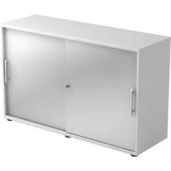 Bach sliding door wardrobe Hammerer 2-door silver, white