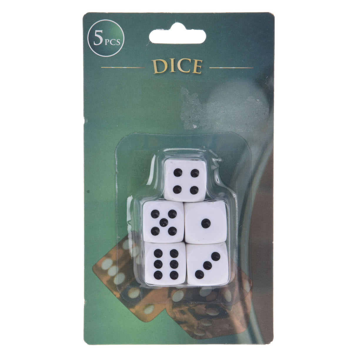 Dados, 5 uds.