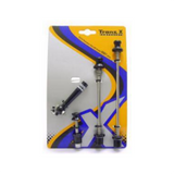 Tranzx JD-060 quick release with lock 2xM5 and 1xM6 black on card