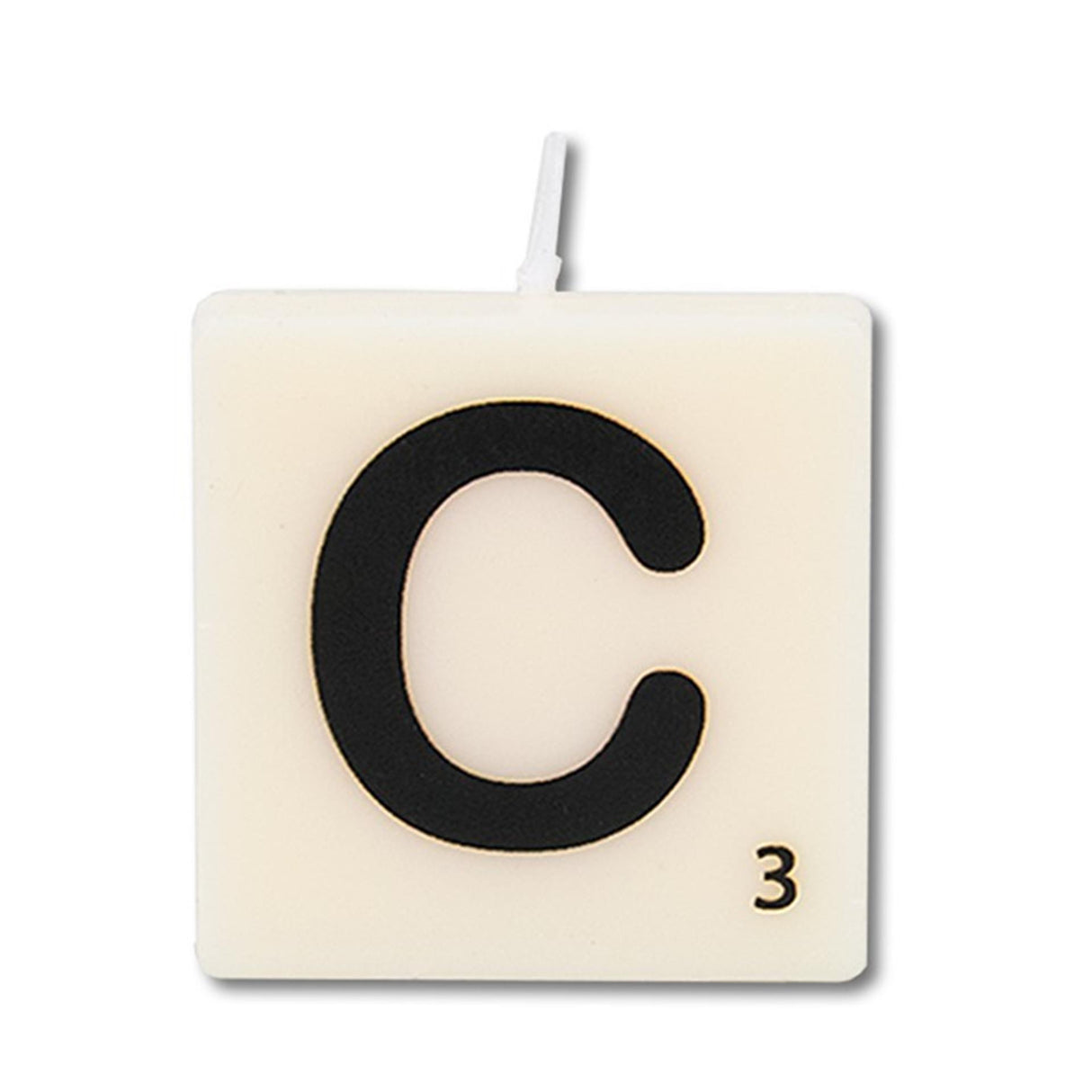 Paperdreams letter kaarsje c, 4st.